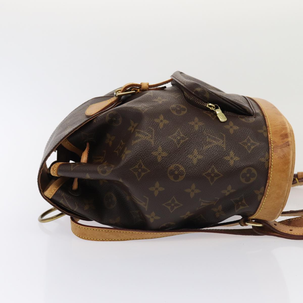 LOUIS VUITTON Monogram Montsouris MM Backpack M51136 LV bs16321