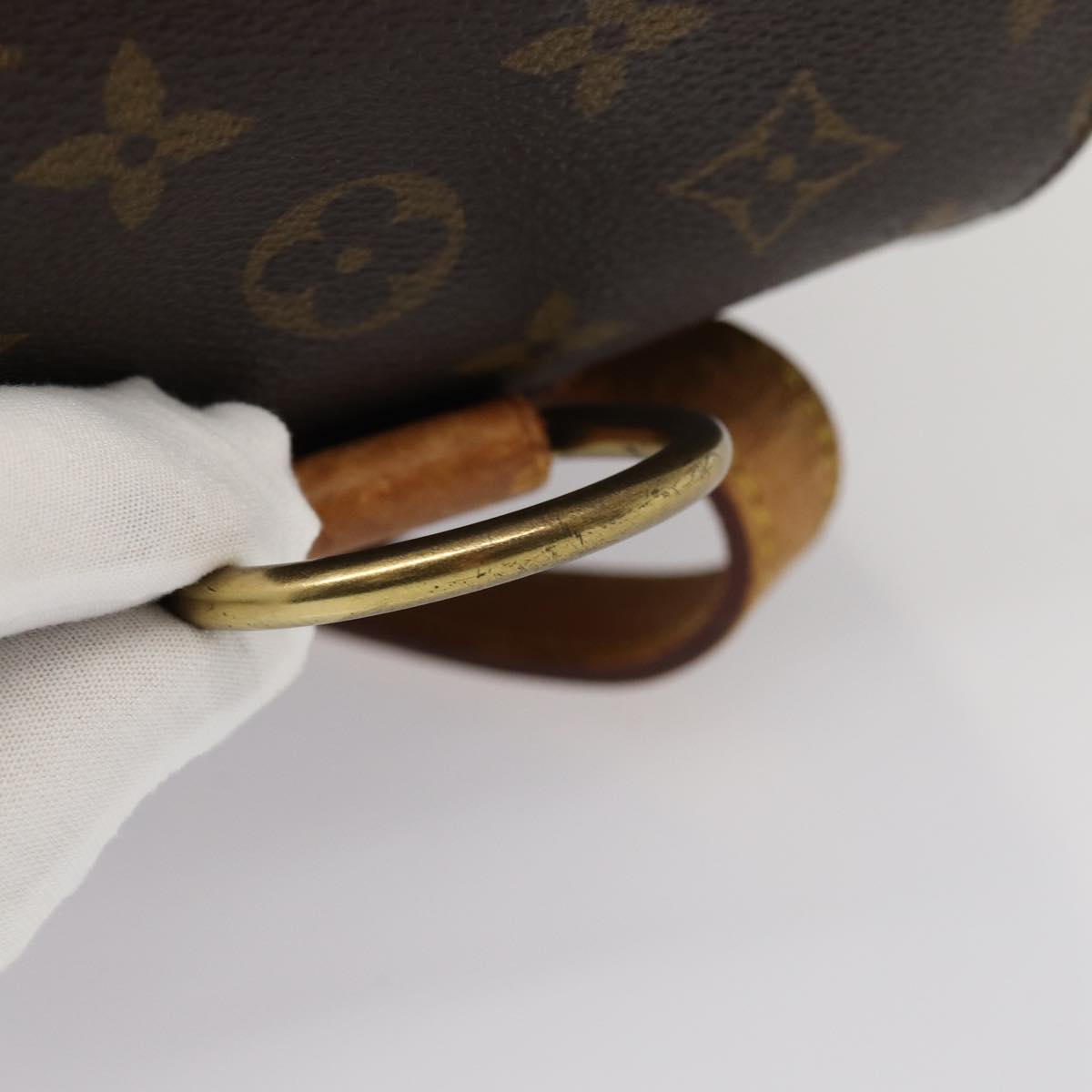 LOUIS VUITTON Monogram Montsouris MM Backpack M51136 LV bs16321