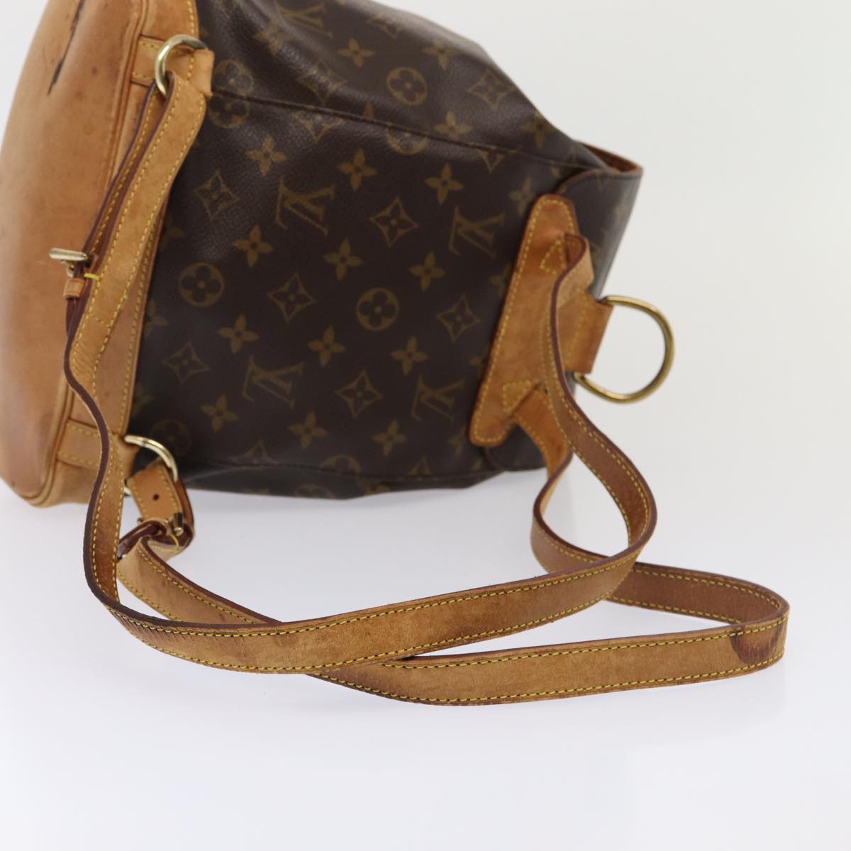LOUIS VUITTON Monogram Montsouris MM Backpack M51136 LV bs16321