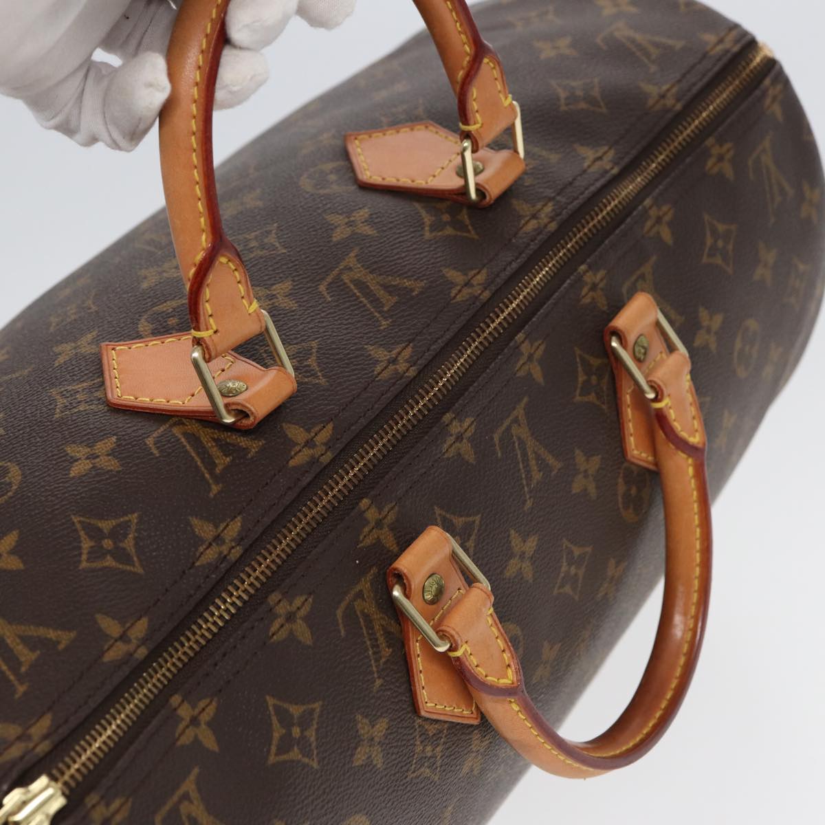 LOUIS VUITTON Monogram Speedy 40 Hand Bag M41522 LV bs16329