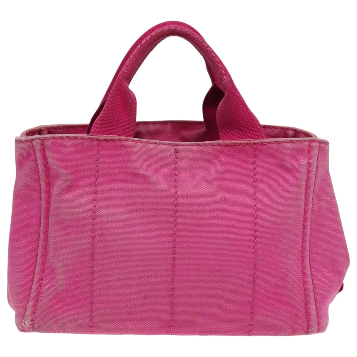 Luxury Prada Canapa PM Hand Bag Canvas Pink  bs16332