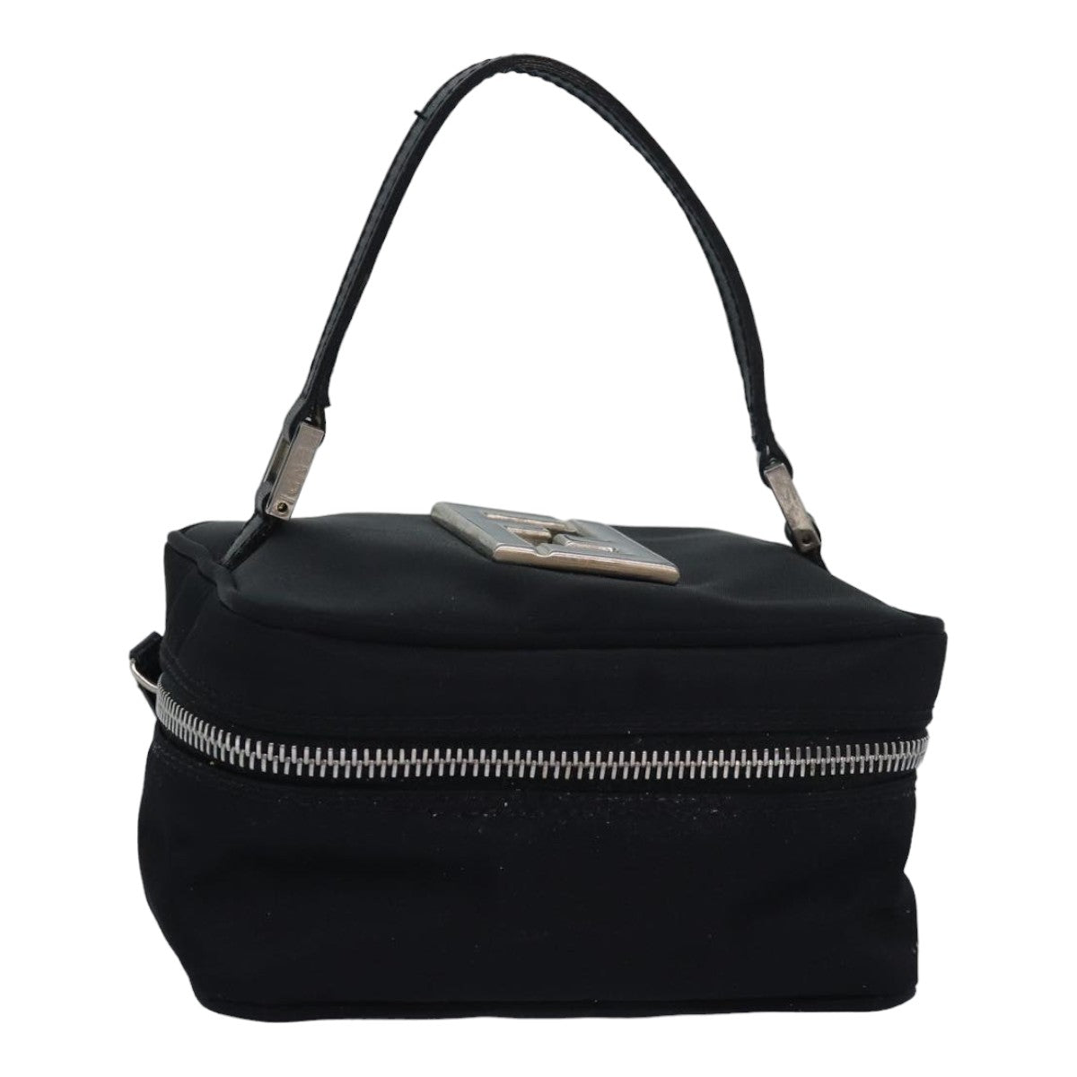 Luxury Fendi Vanity Pouch Nylon Blackbs16370