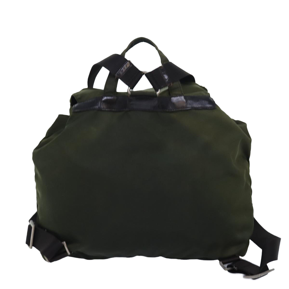 Luxury Prada Backpack Nylon Khaki  bs16382