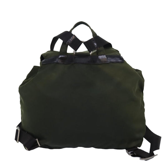 Luxury Prada Backpack Nylon Khaki  bs16382