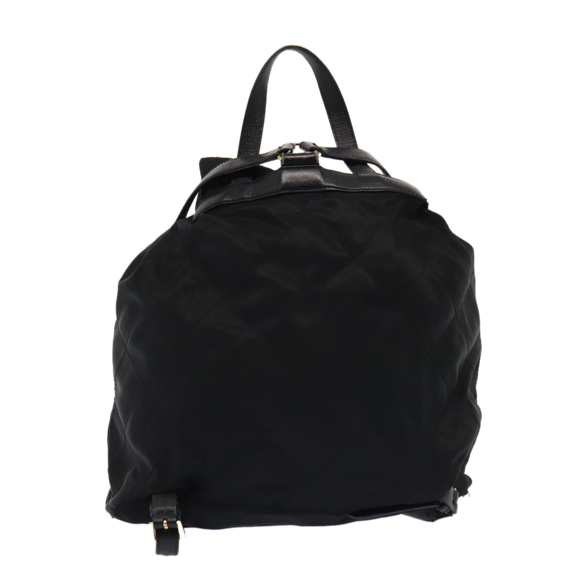 Luxury Prada Quilted Backpack Nylon Black  bs16383