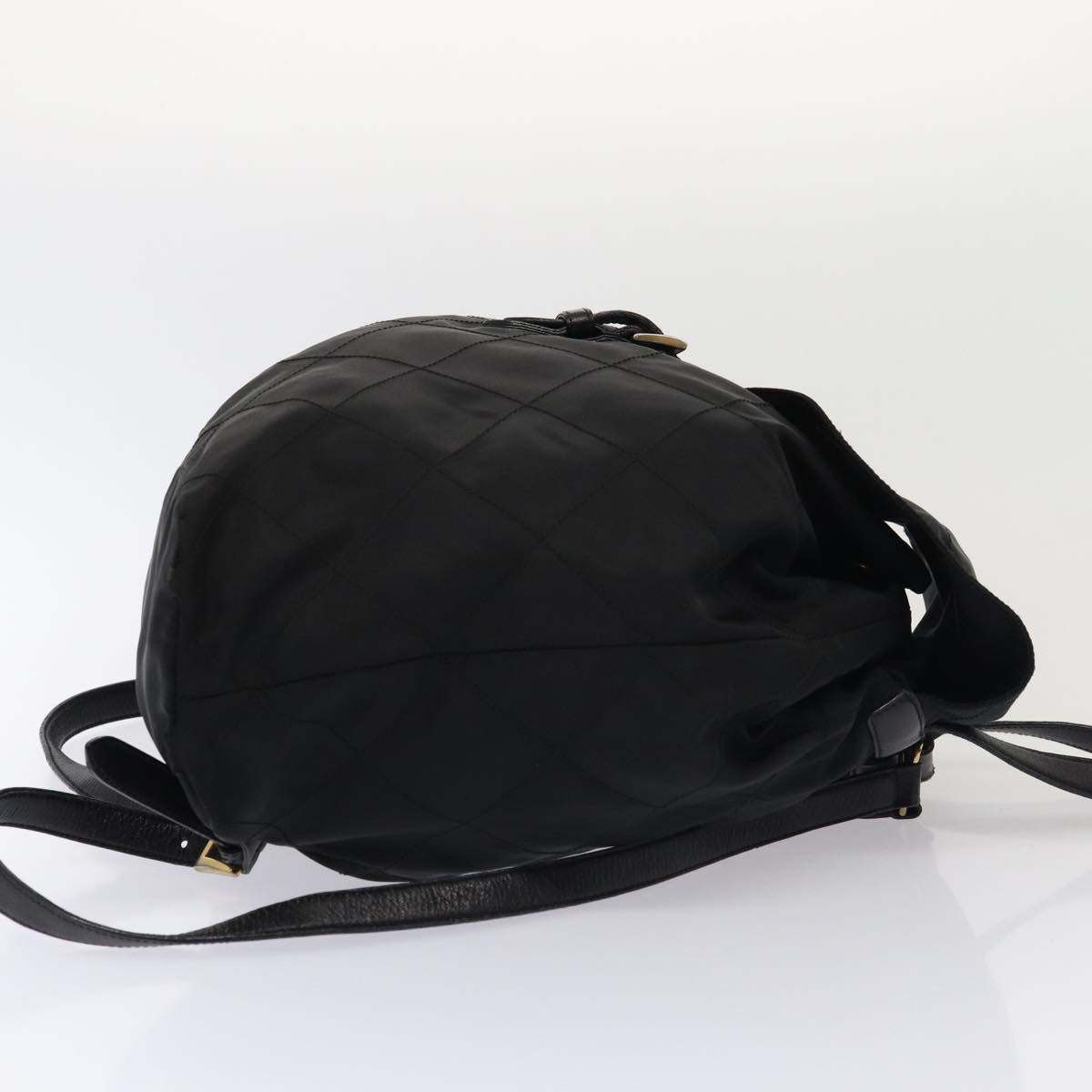 Luxury Prada Quilted Backpack Nylon Black  bs16383