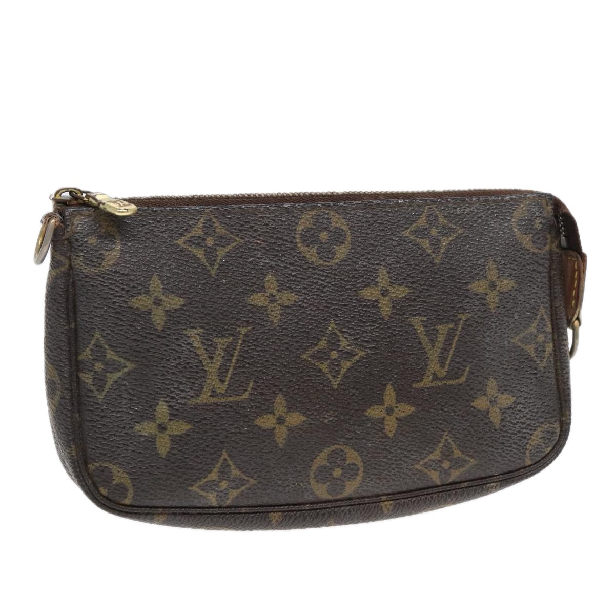 LOUIS VUITTON Monogram Mini Pochette Accessoires Pouch M58009 LV bs16384