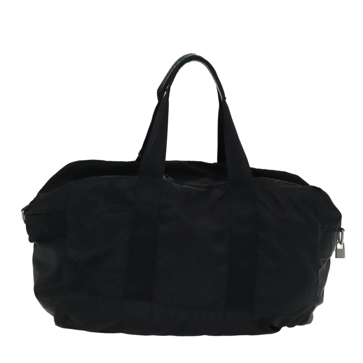 Luxury Prada Boston Bag Nylon Black  bs16386