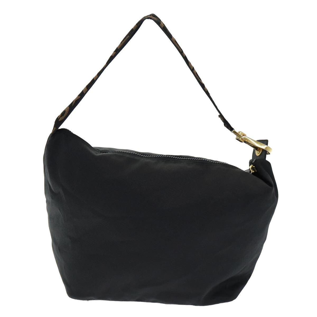 Luxury Fendi Shoulder Bag Nylon Blackbs16398