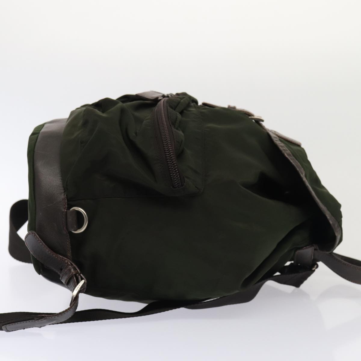 Luxury Prada Backpack Nylon Khaki  bs16433