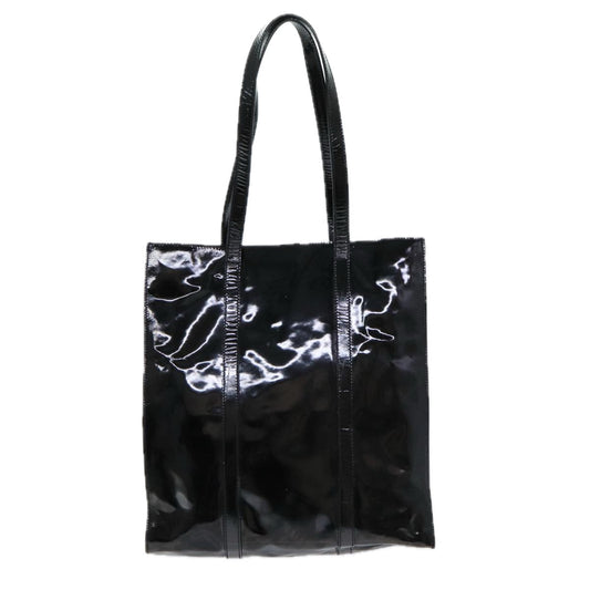 Luxury Prada Tote Bag Enamel Black  bs16445
