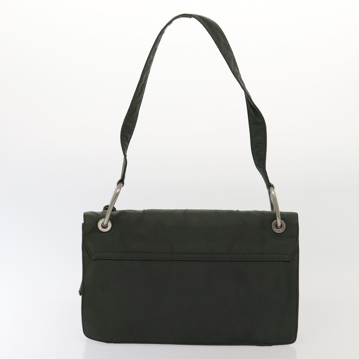 Luxury Prada Pouch Shoulder Bag Nylon 3Set Khaki Cream  bs16503