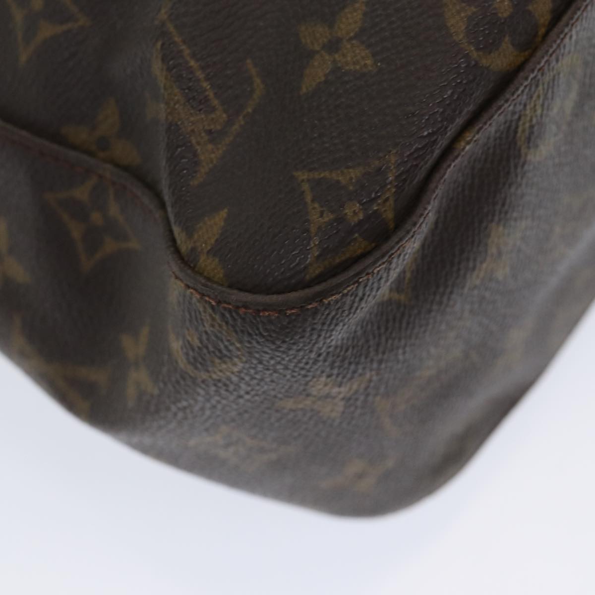 LOUIS VUITTON Monogram Looping GM Shoulder Bag M51145 LV bs16530