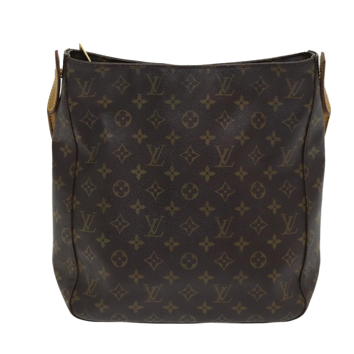 LOUIS VUITTON Monogram Looping GM Shoulder Bag M51145 LV bs16530