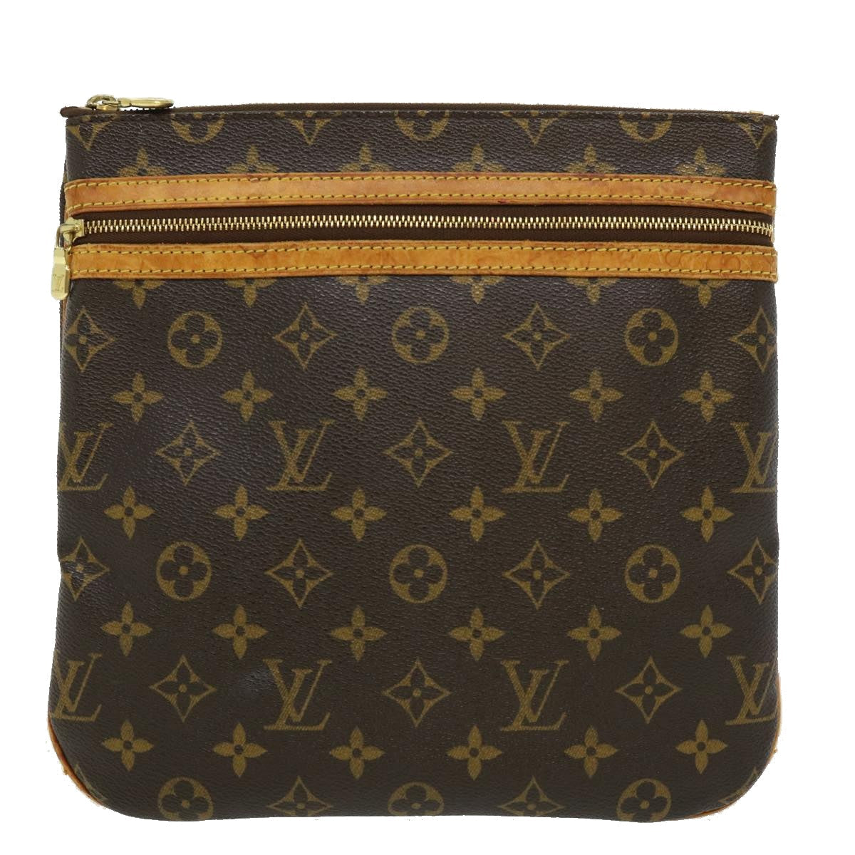LOUIS VUITTON Monnogram Pochette Bosphore Shoulder Bag M40044 LV bs1660