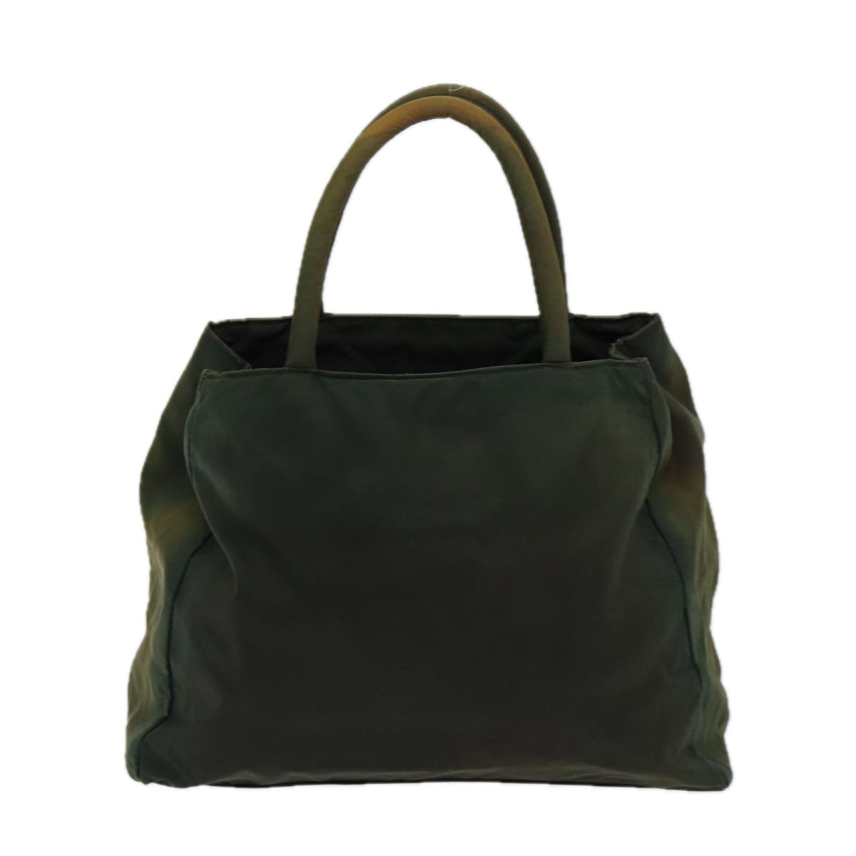 Luxury Prada Hand Bag Nylon Khaki Silver  bs16608
