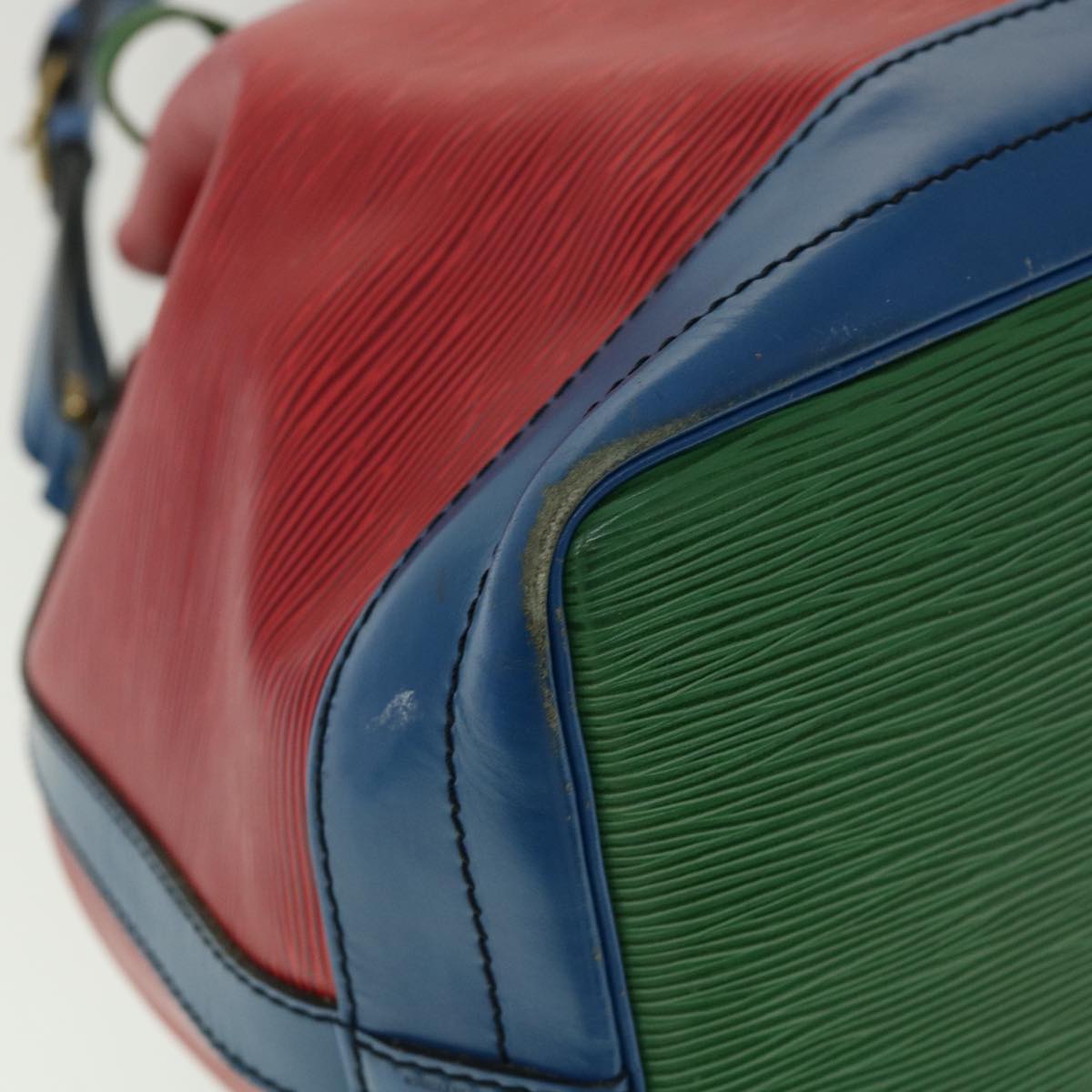 LOUIS VUITTON Epi Toriko color Noe ShoulderBag Red Blue Green M44084 bs1669