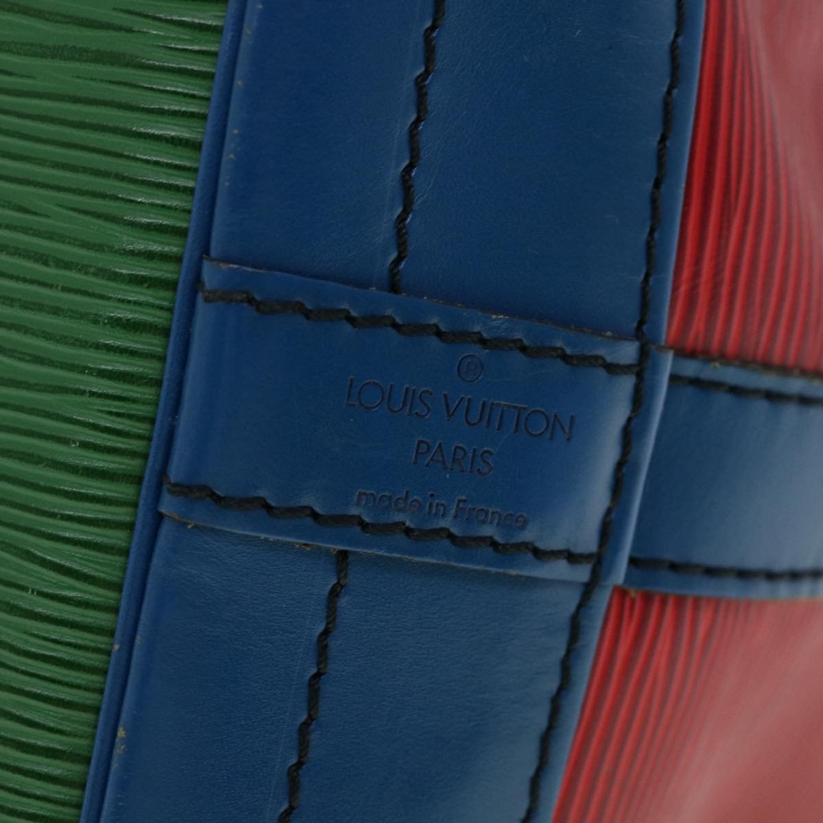 LOUIS VUITTON Epi Toriko color Noe ShoulderBag Red Blue Green M44084 bs1669