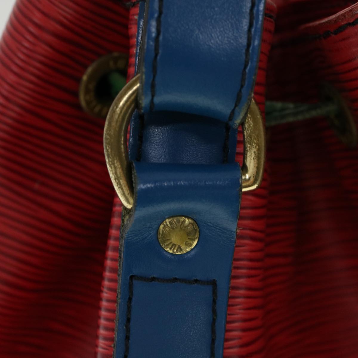 LOUIS VUITTON Epi Toriko color Noe ShoulderBag Red Blue Green M44084 bs1669
