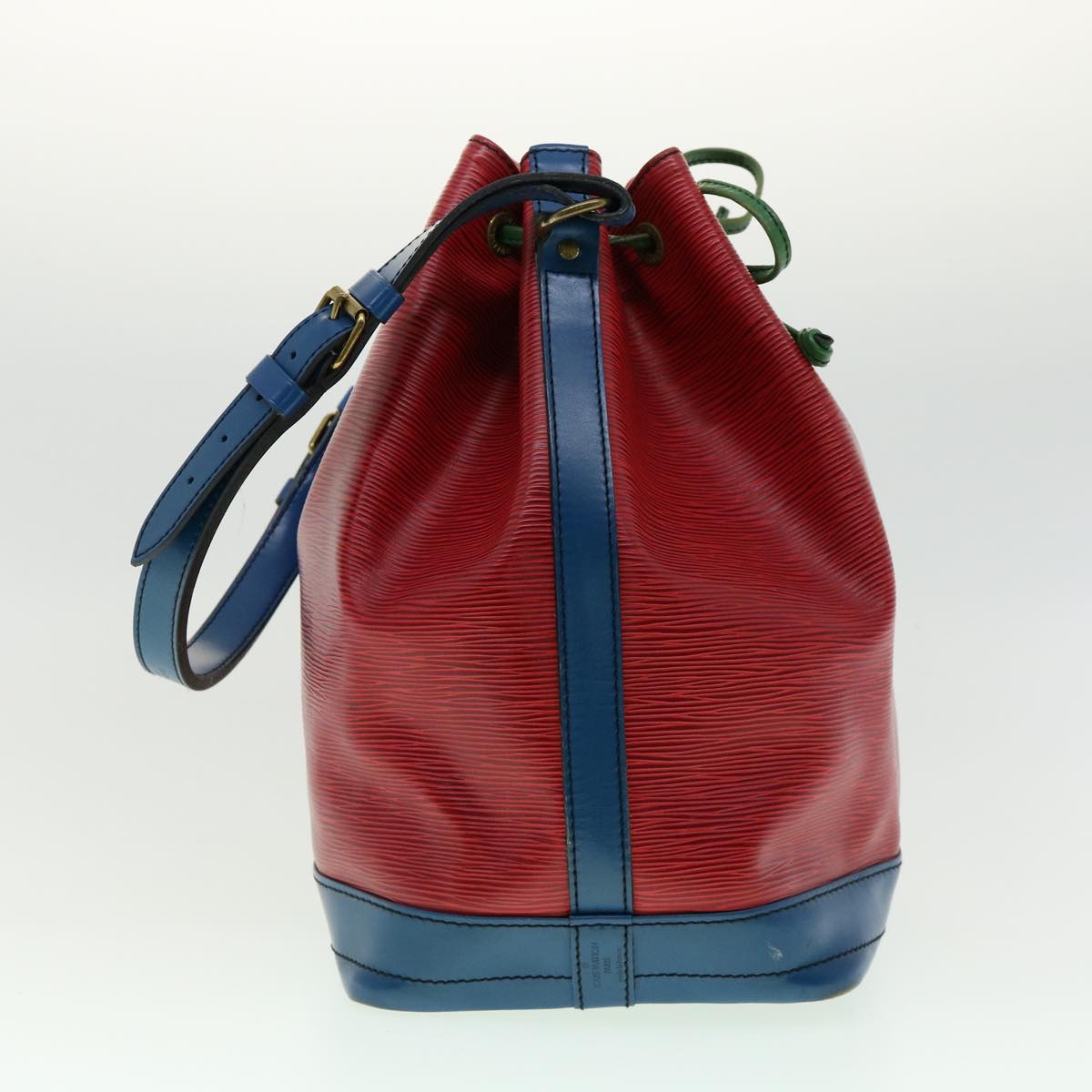 LOUIS VUITTON Epi Toriko color Noe ShoulderBag Red Blue Green M44084 bs1669