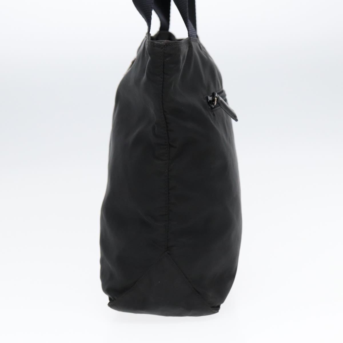 Luxury Prada Shoulder Bag Nylon Black Silver  bs16713