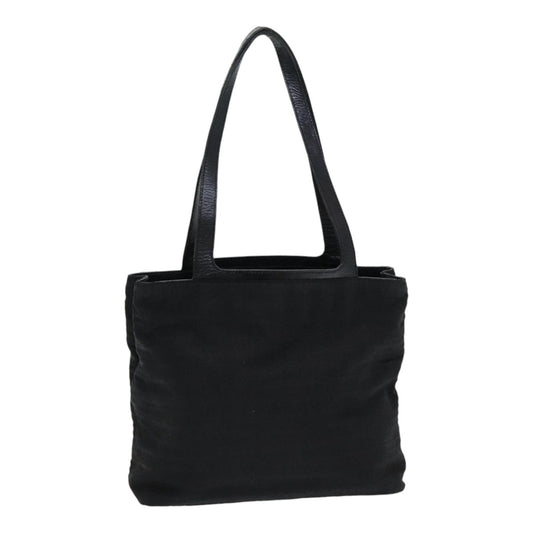 Luxury Prada Tote Bag Nylon Black Silver  bs16718