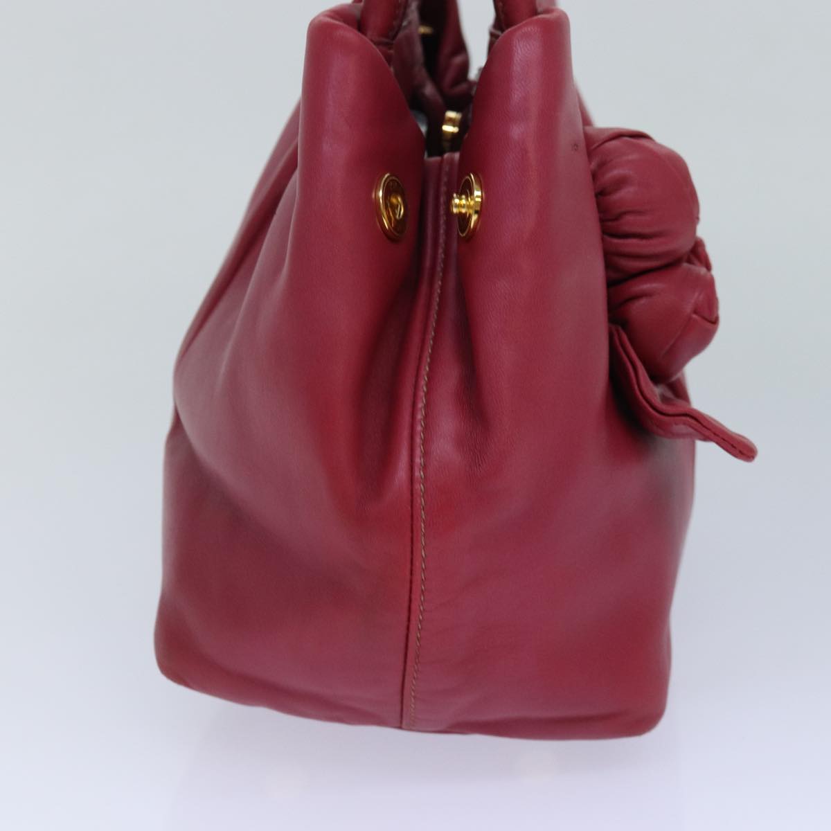 Luxury Prada Hand Bag Leather Pink  bs16734