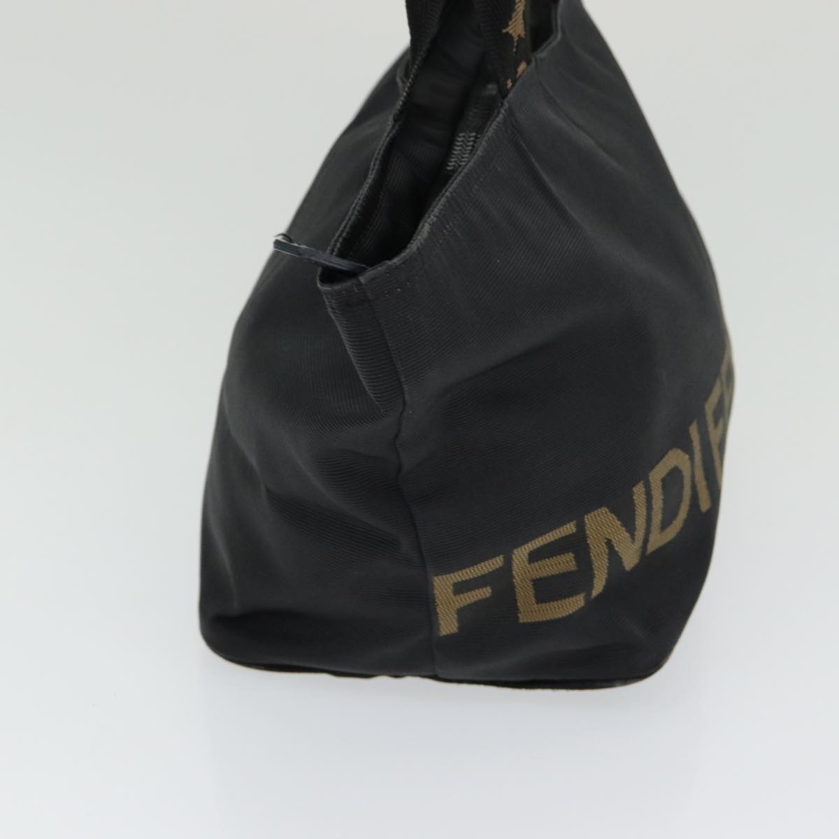 Luxury Fendi Hand Bag Nylon Black Silverbs16735