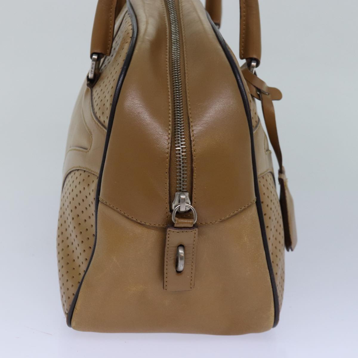 Luxury Prada Hand Bag Leather Brown  bs16742