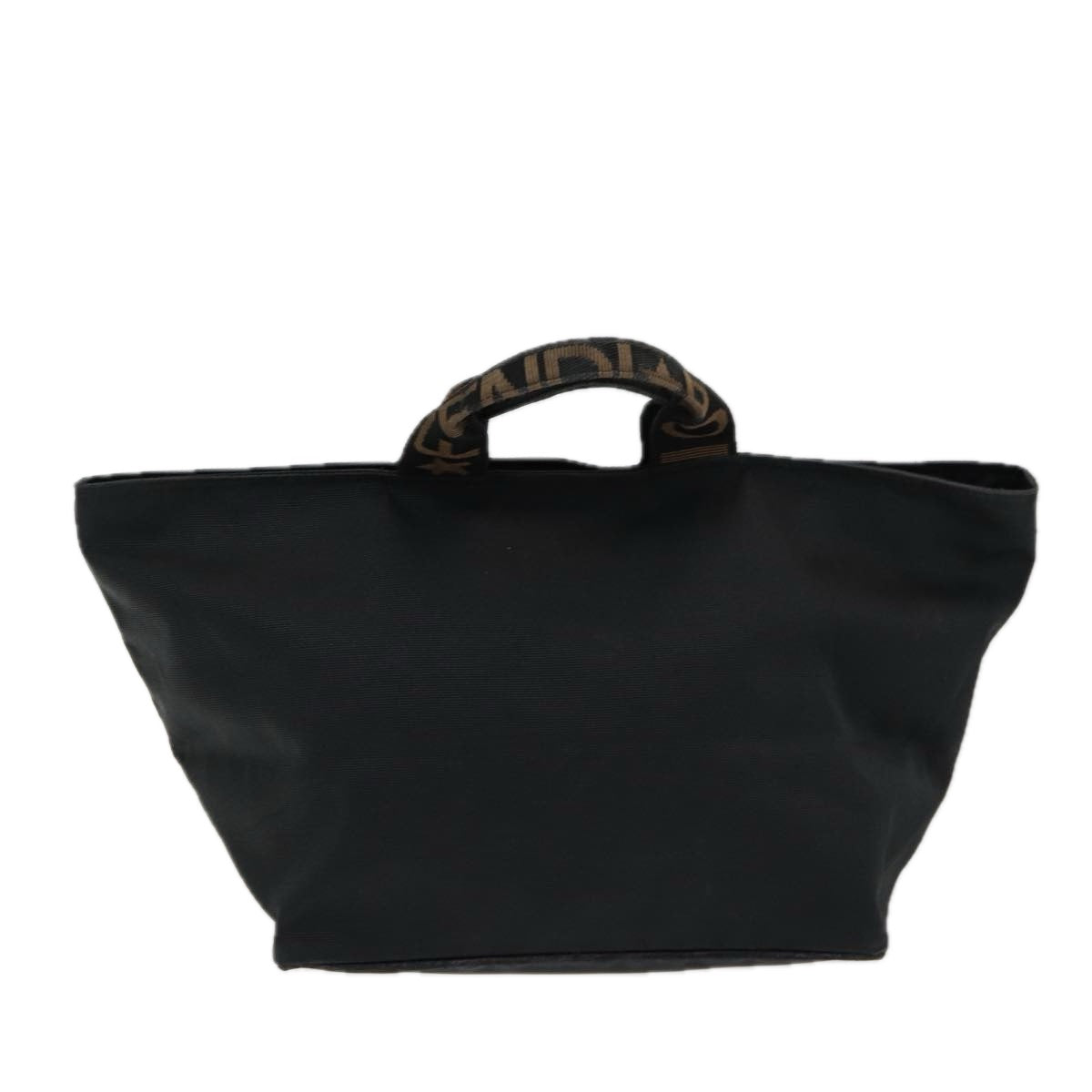 Luxury Fendi Hand Bag Nylon Black Silverbs16743