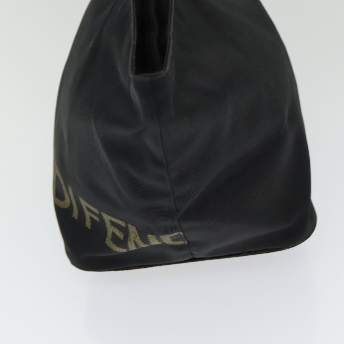Luxury Fendi Hand Bag Nylon Black Silverbs16743
