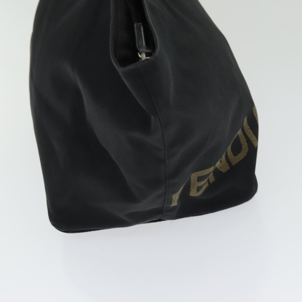 Luxury Fendi Hand Bag Nylon Black Silverbs16743