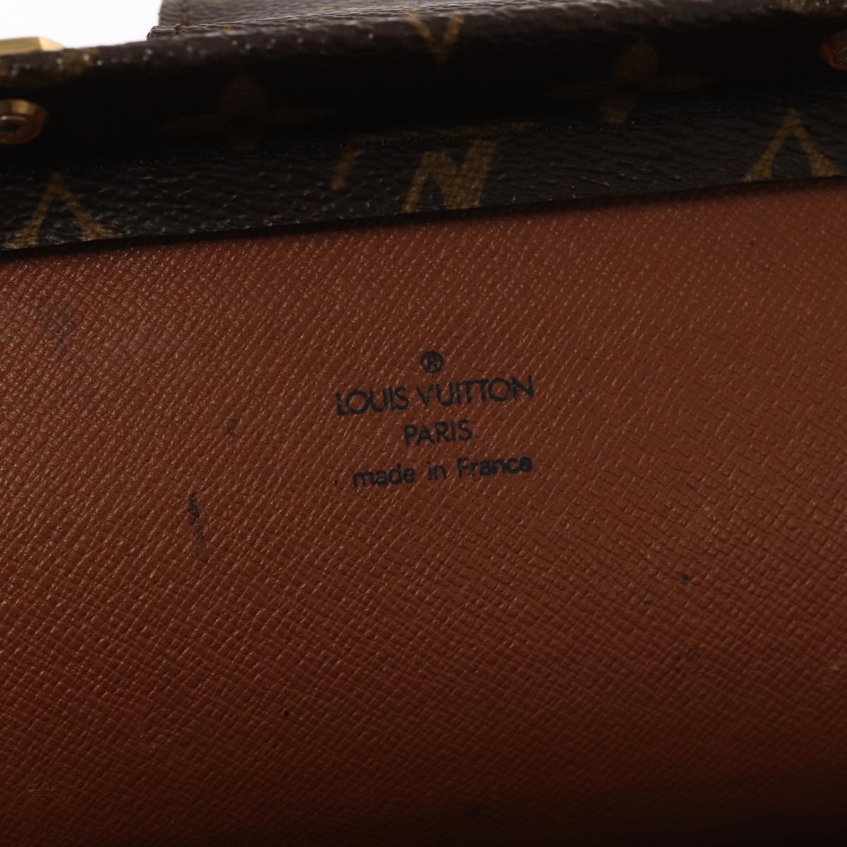 LOUIS VUITTON Monogram Serviette Fermoir Business Bag M53305 LV bs16749