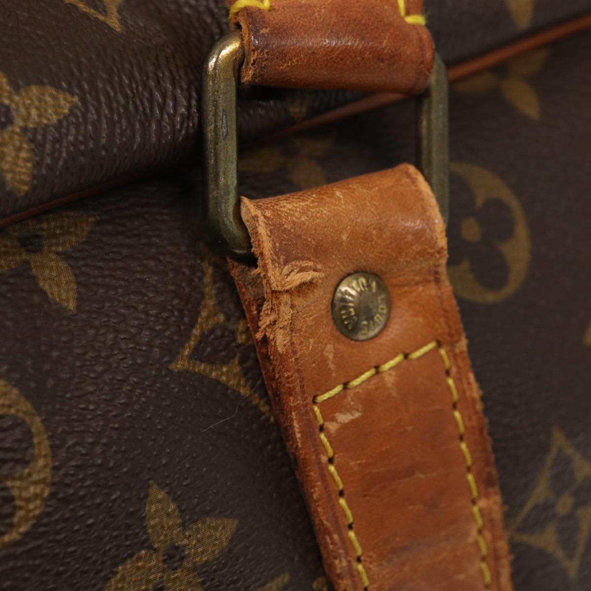 LOUIS VUITTON Monogram Sirius 60 Boston Bag M41402 LV bs16799