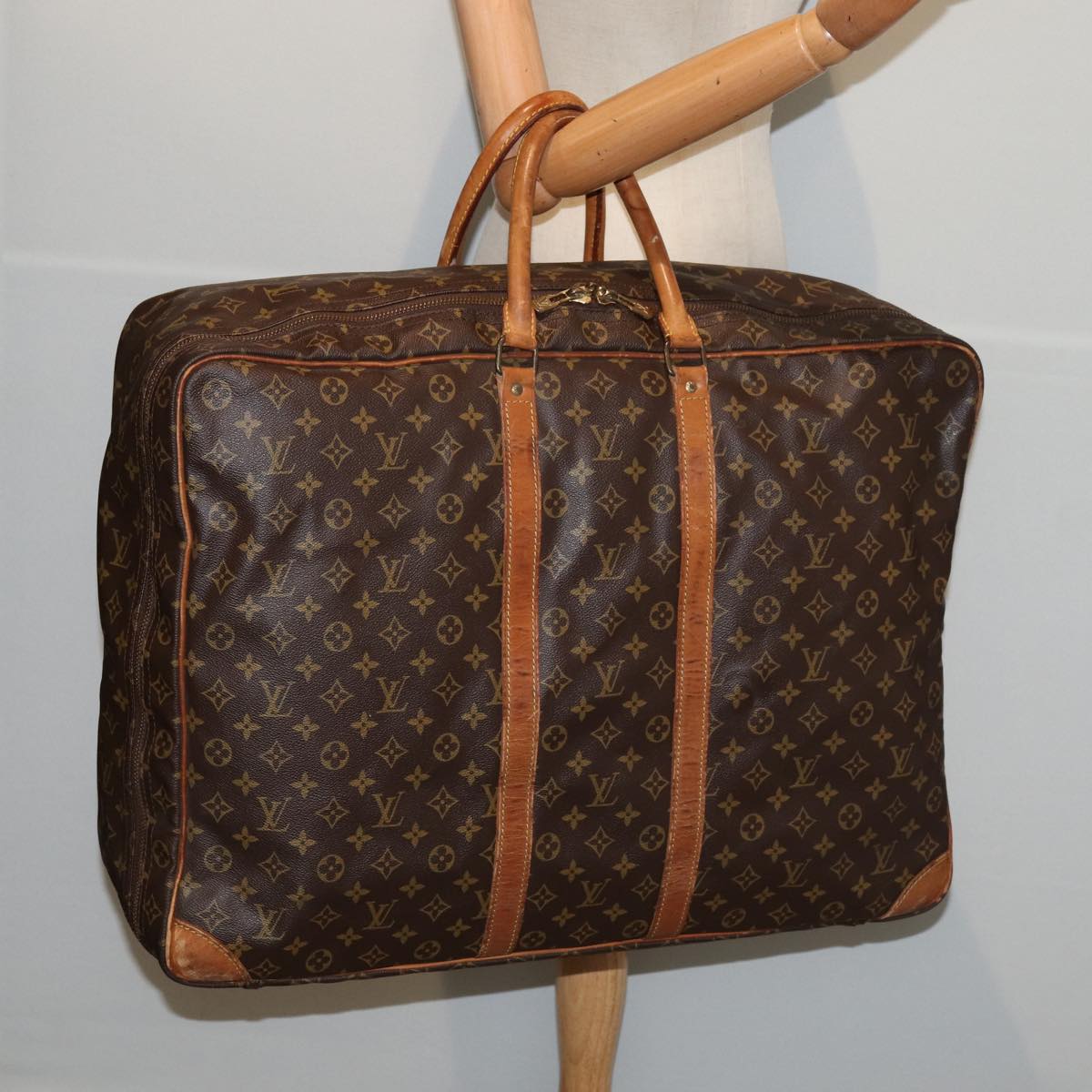 LOUIS VUITTON Monogram Sirius 60 Boston Bag M41402 LV bs16799