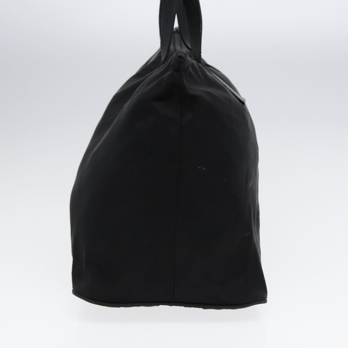 Luxury Prada Hand Bag Nylon Leather Black Silver  bs16988