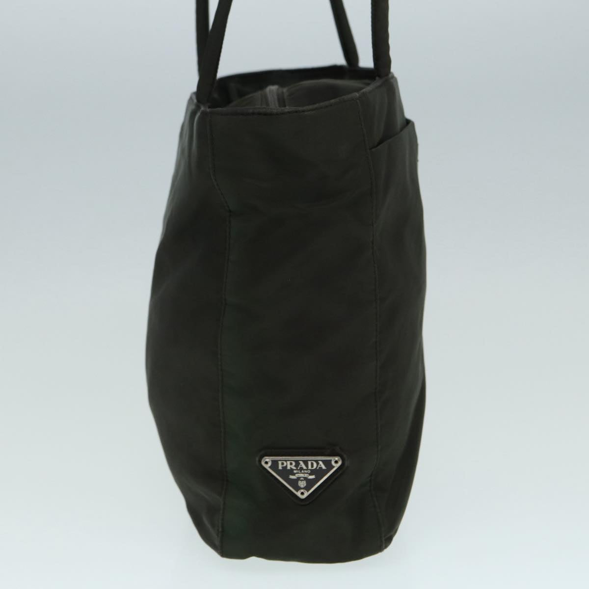 Luxury Prada Shoulder Bag Nylon Green Silver  bs16991
