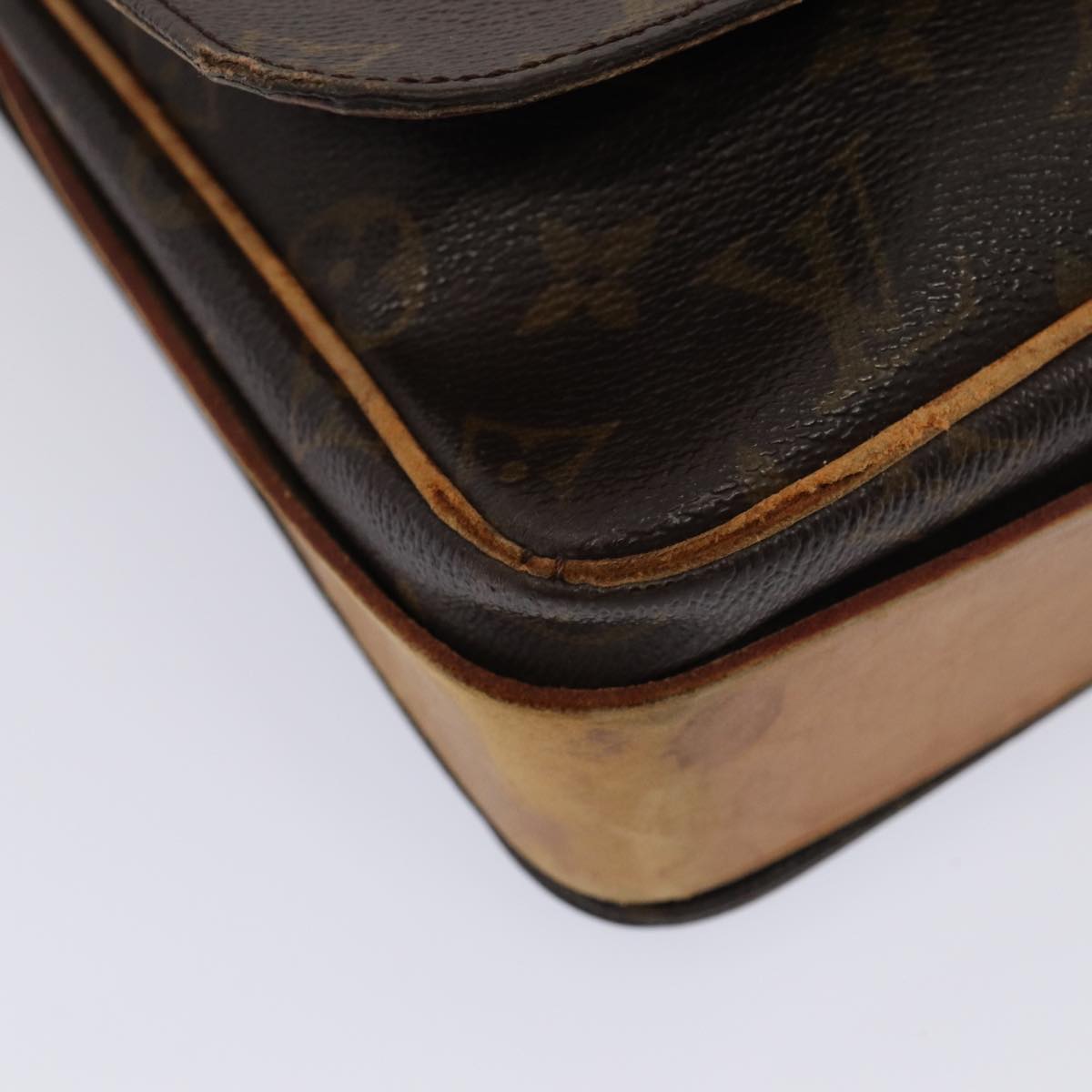 LOUIS VUITTON Monogram Cartouchiere GM Shoulder Bag M51252 LV bs17000