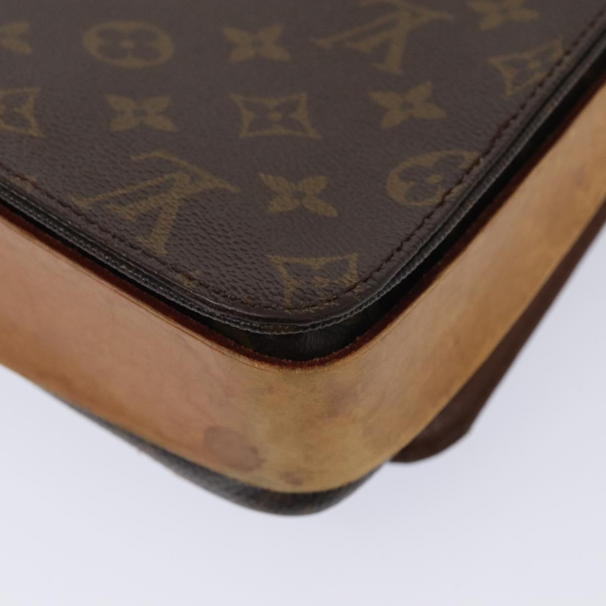 LOUIS VUITTON Monogram Cartouchiere GM Shoulder Bag M51252 LV bs17000