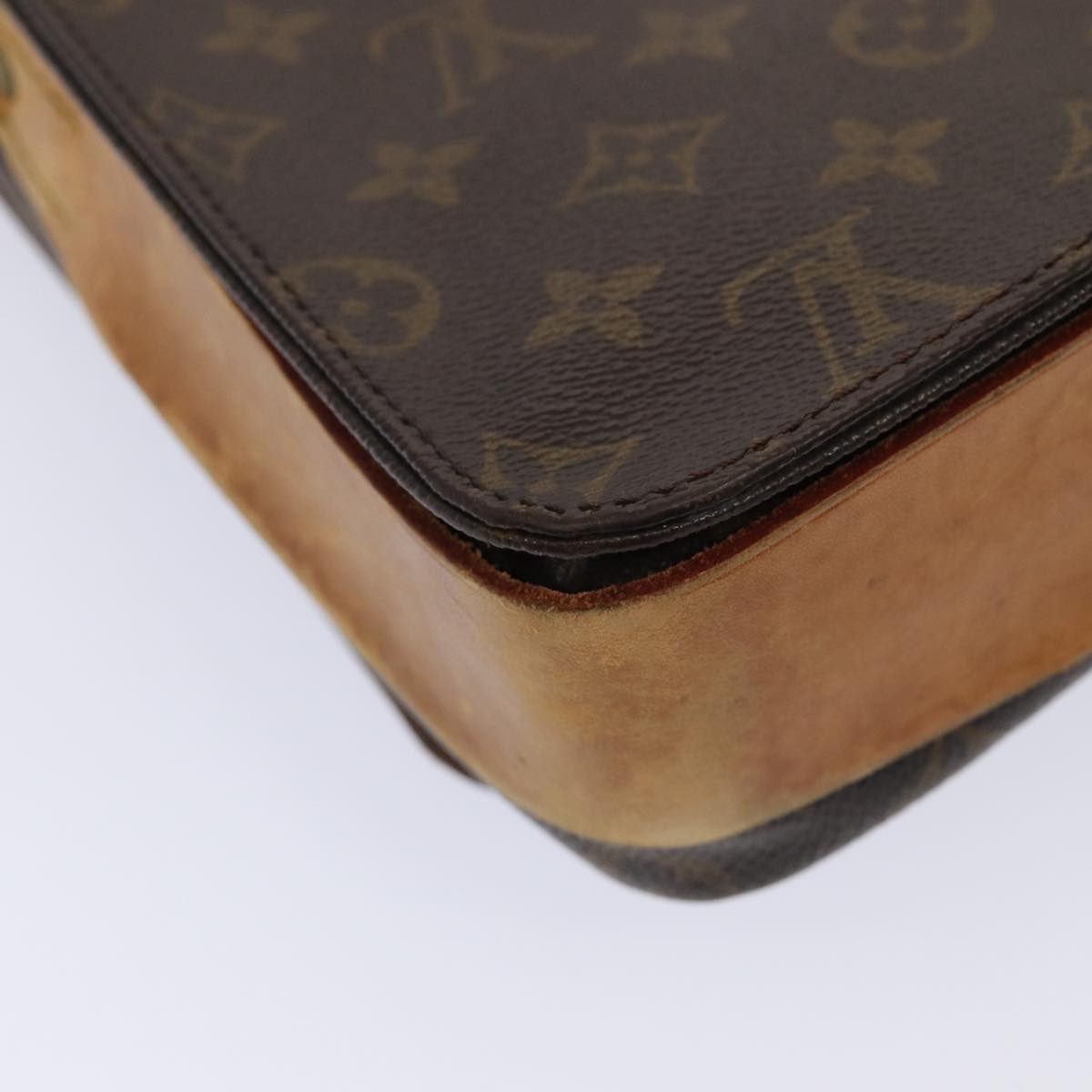 LOUIS VUITTON Monogram Cartouchiere GM Shoulder Bag M51252 LV bs17000