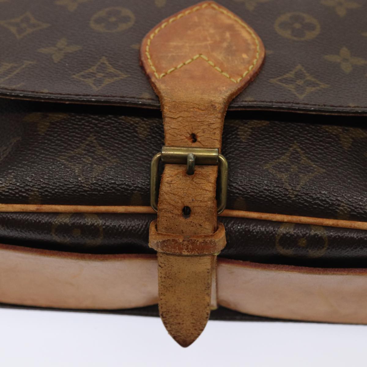 LOUIS VUITTON Monogram Cartouchiere GM Shoulder Bag M51252 LV bs17000