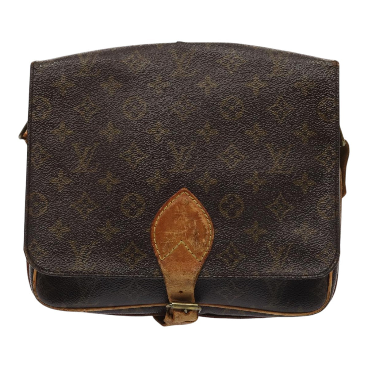 LOUIS VUITTON Monogram Cartouchiere GM Shoulder Bag M51252 LV bs17000