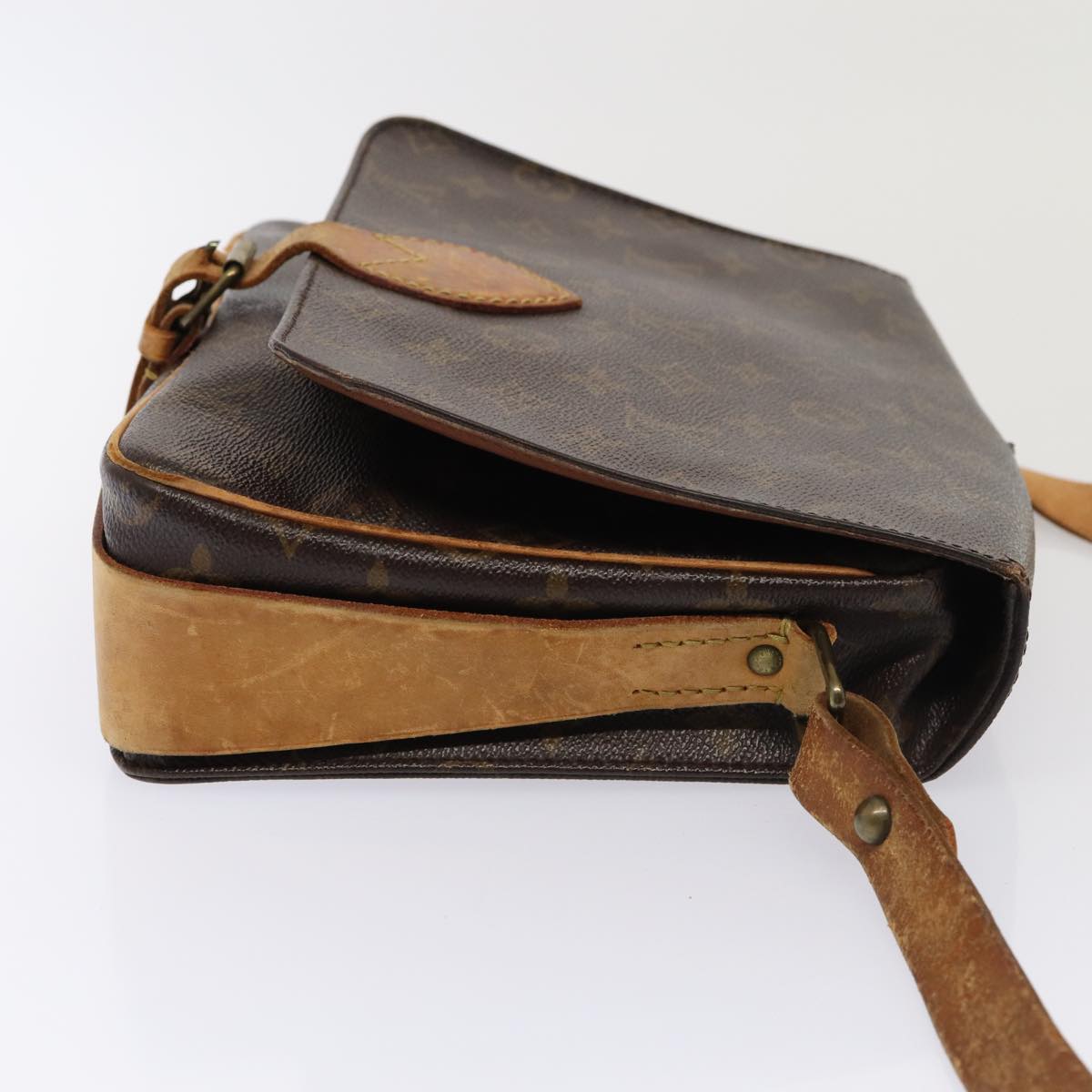 LOUIS VUITTON Monogram Cartouchiere GM Shoulder Bag M51252 LV bs17000