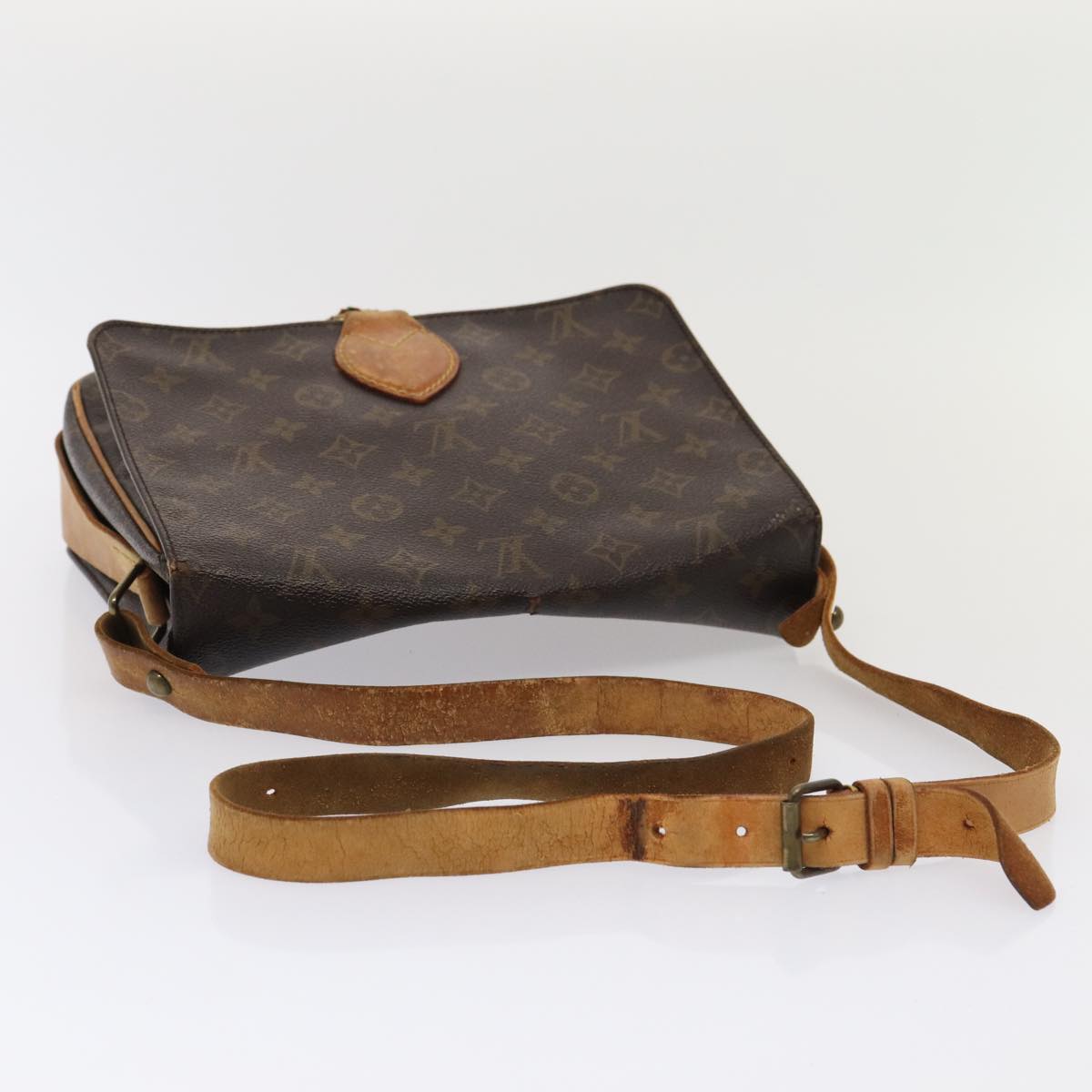LOUIS VUITTON Monogram Cartouchiere GM Shoulder Bag M51252 LV bs17000