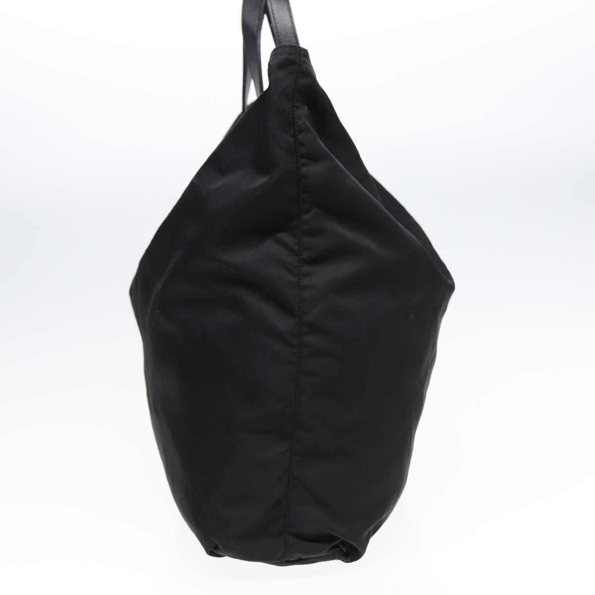 Luxury Prada Tote Bag Nylon Black Silver  bs17013