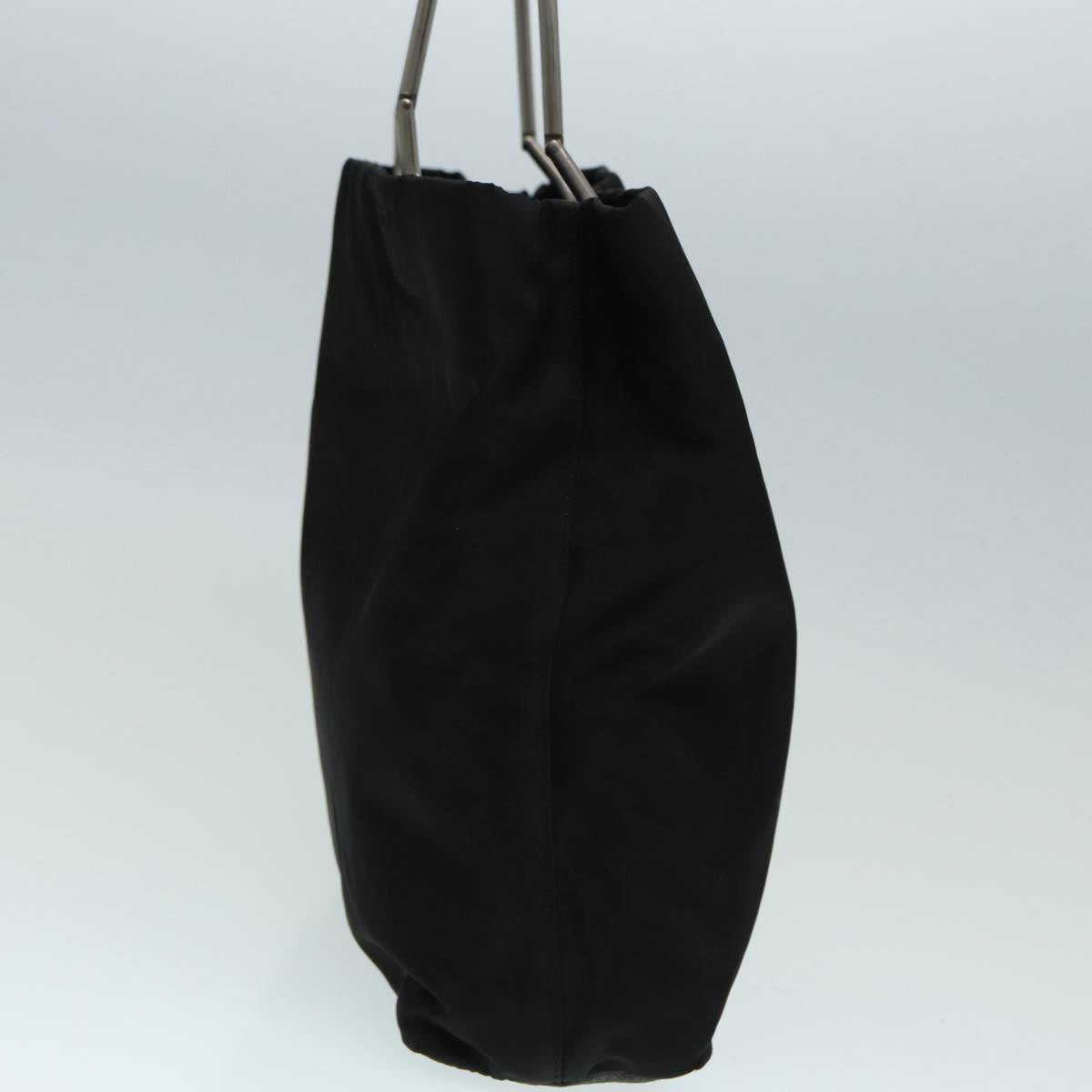 Luxury Prada Hand Bag Nylon Black Silver  bs17017