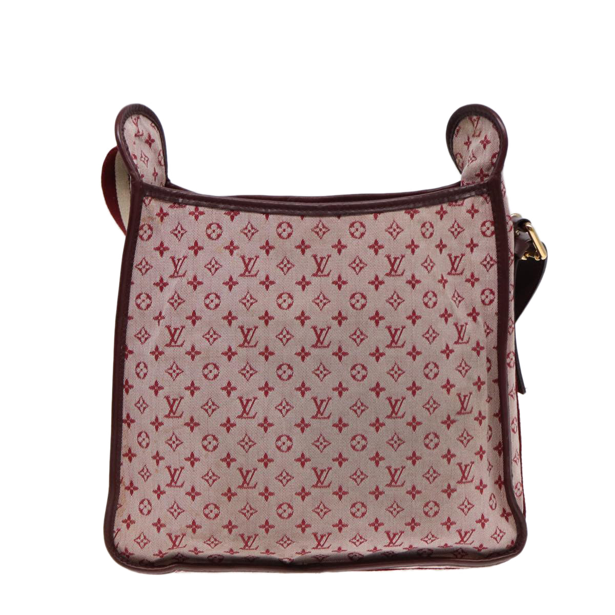 LOUIS VUITTON Monogram Mini Besace Mary Kate Bag Red M92321 LV bs17037