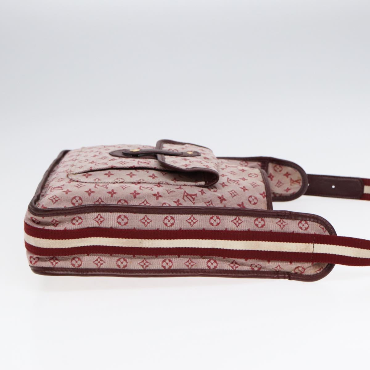 LOUIS VUITTON Monogram Mini Besace Mary Kate Bag Red M92321 LV bs17037