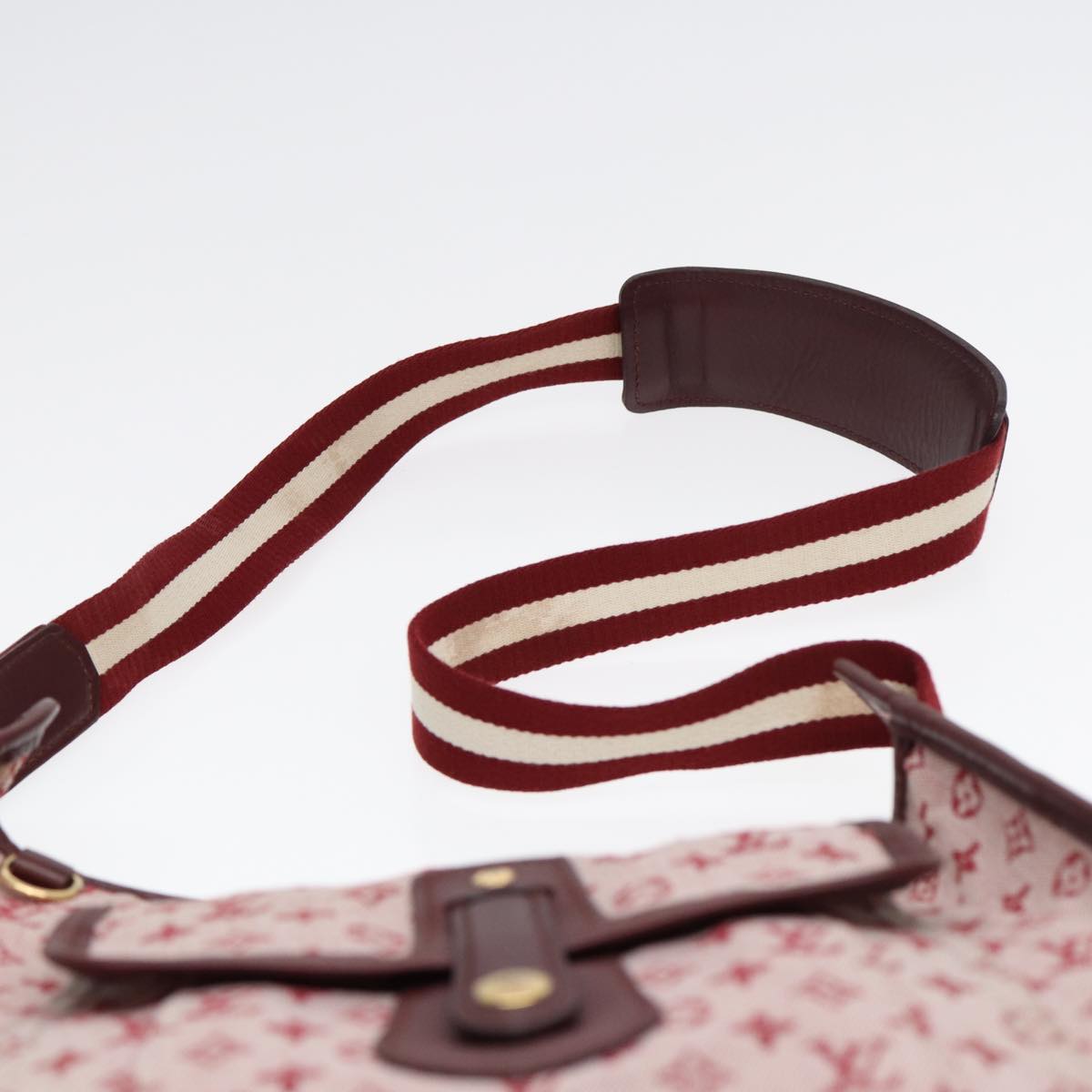 LOUIS VUITTON Monogram Mini Besace Mary Kate Bag Red M92321 LV bs17037