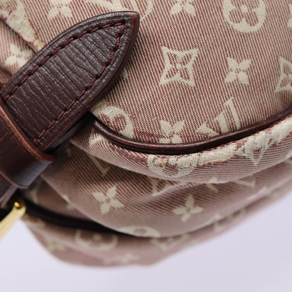 LOUIS VUITTON Monogram Idylle Saumur PM Shoulder Bag Sepia M40669 bs17039